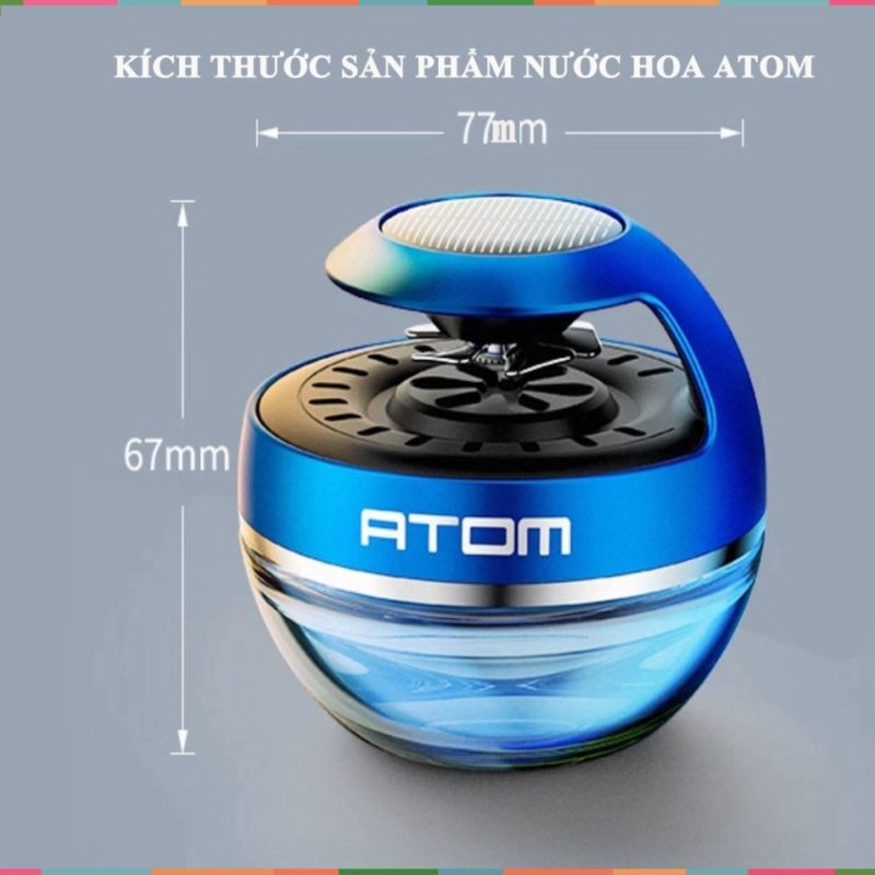 Nước hoa ô tô Atom cao cấp