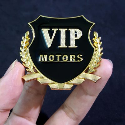 Decal dán xe ô tô logo Vip Motors