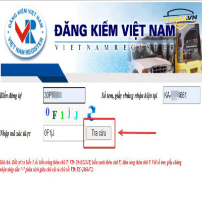 tra cứu biển số xe ô tô